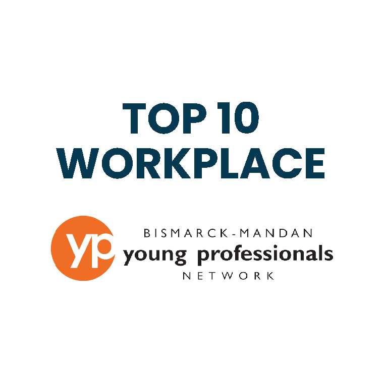 HexaHive has been named a top 10 workplace for Young Professionals by the Bismarck-Mandan Young Professionals Network